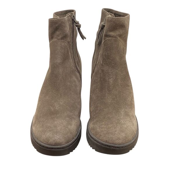 Sofft‎ Shary Women's Size 8.5 M Gray Suede Comfort Wedge Ankle Booties Boots - Picture 2 of 12
